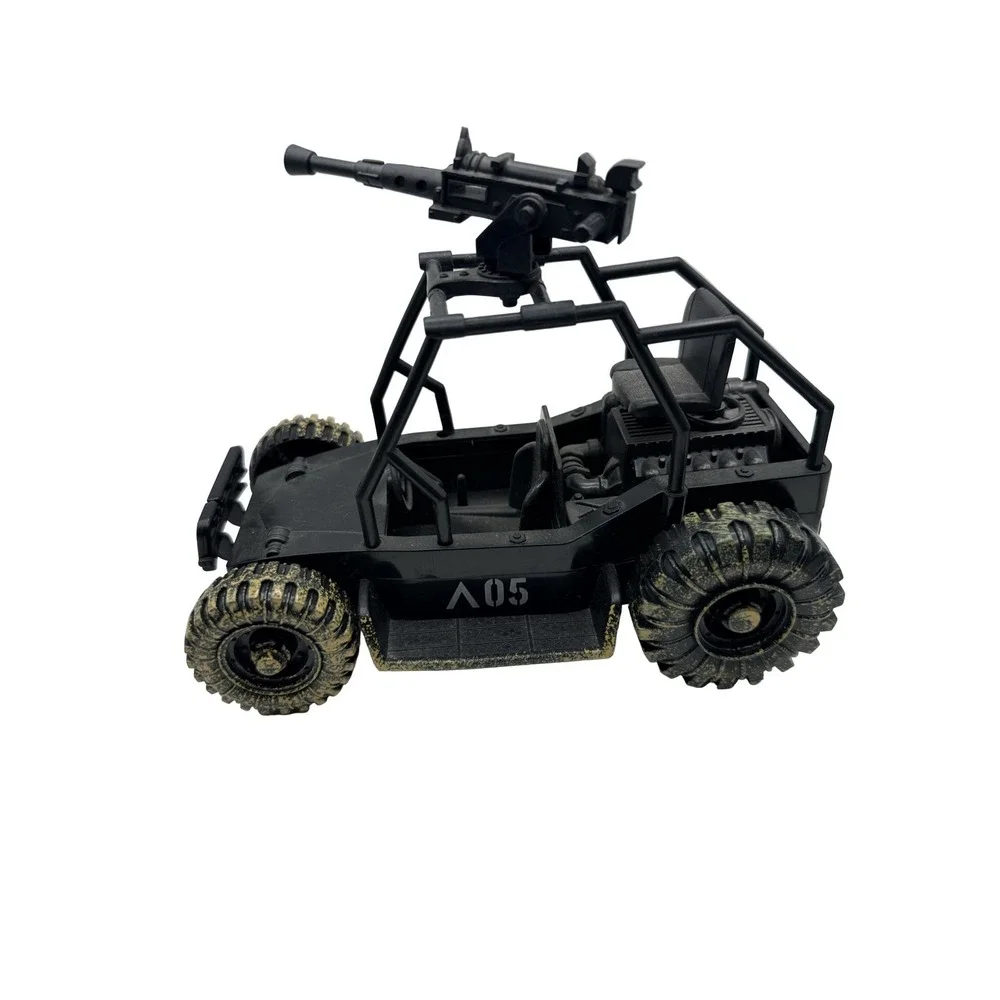 Blue Box Elite Force Military Buggy Jeep A05 3 3/4 in. 2004 Mounted Machine Gun